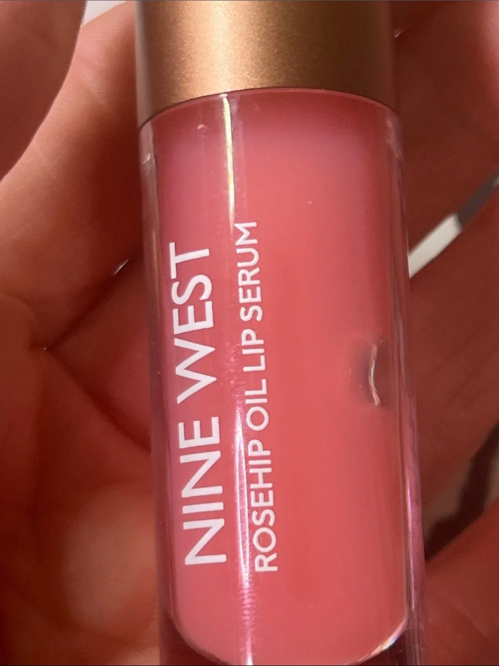 Nine West Rosehip Oil Lip Serum — Pink